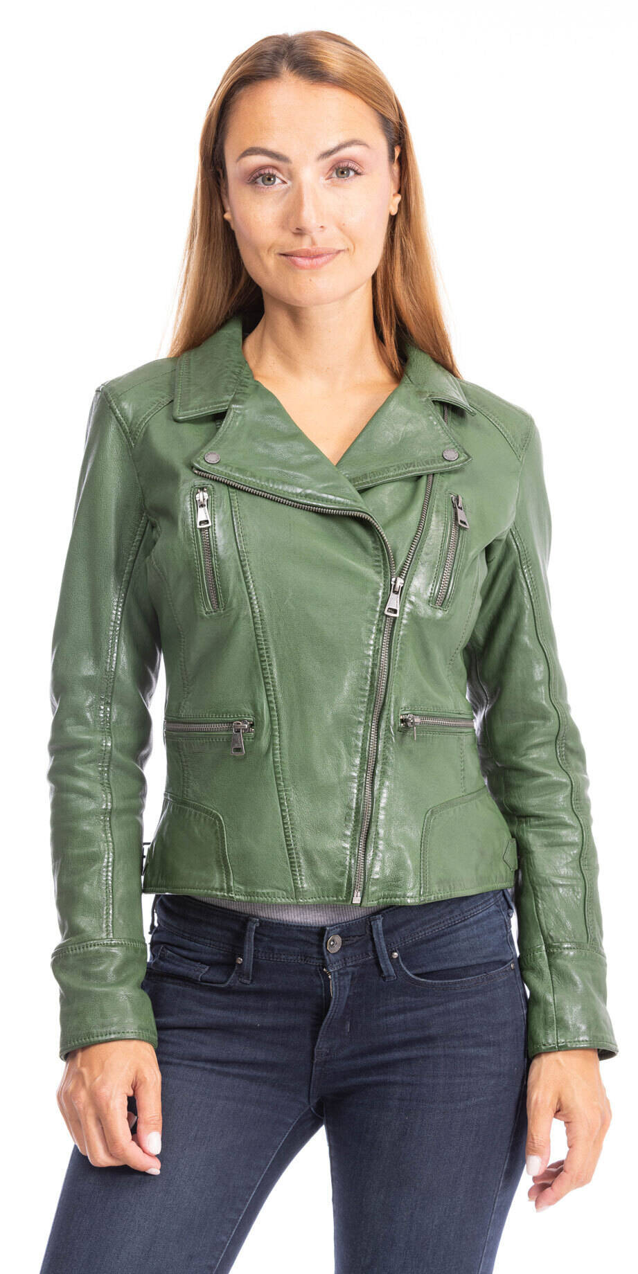 blouson-60861-cuir-vert