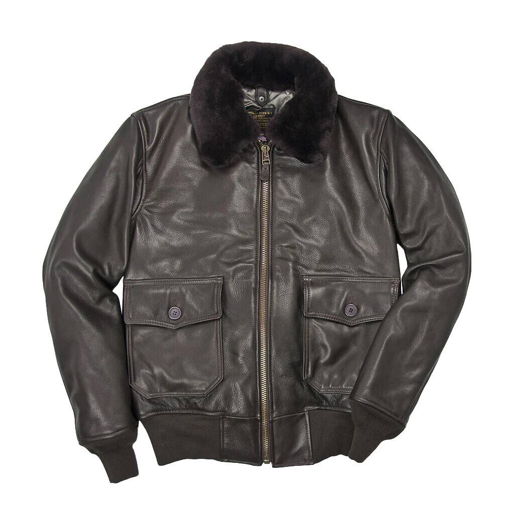 Blouson cockpit USA G1 marron Z201035MC (2)