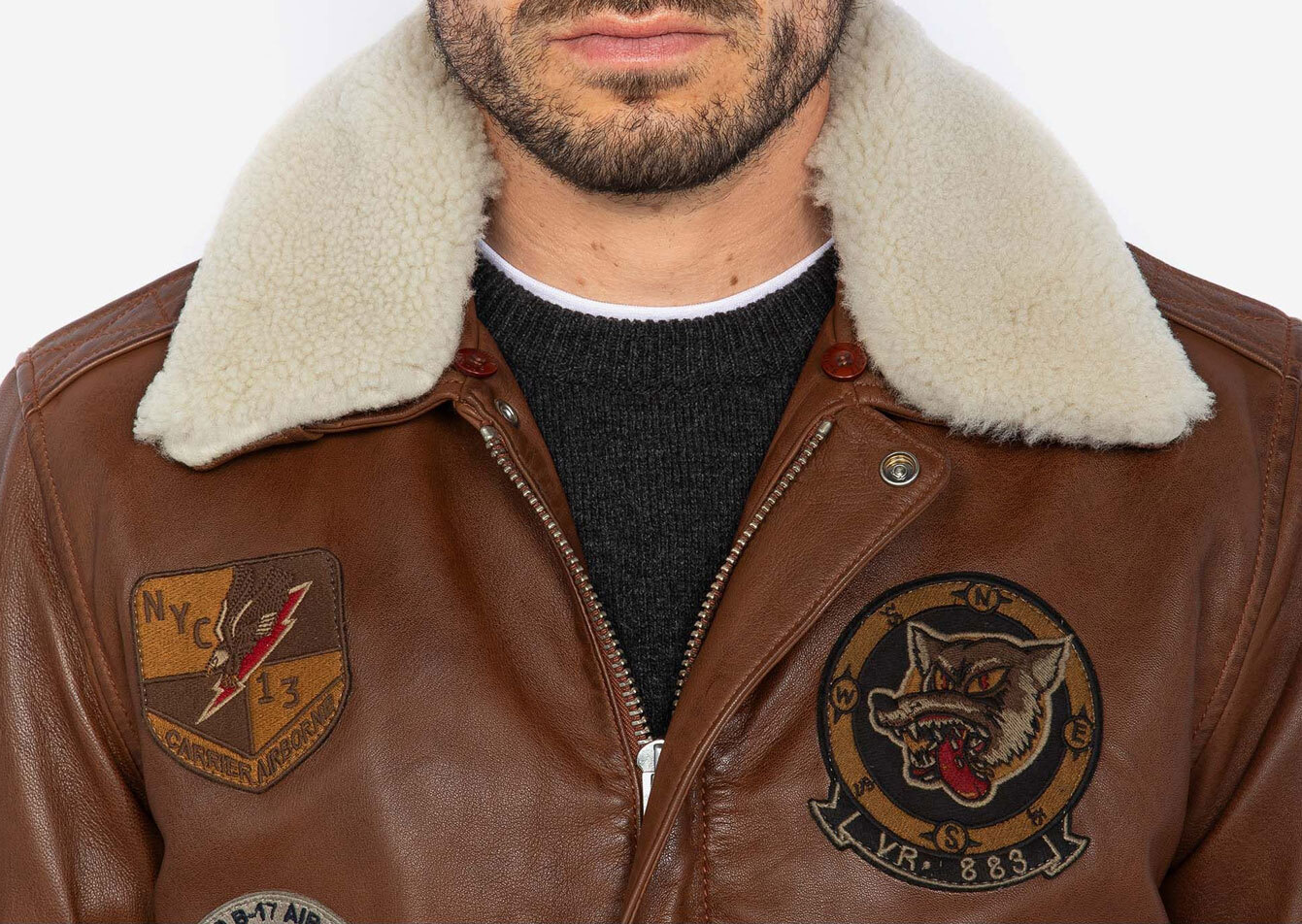 blouson cuir aviateur homme schott lcflightwx23 (4)