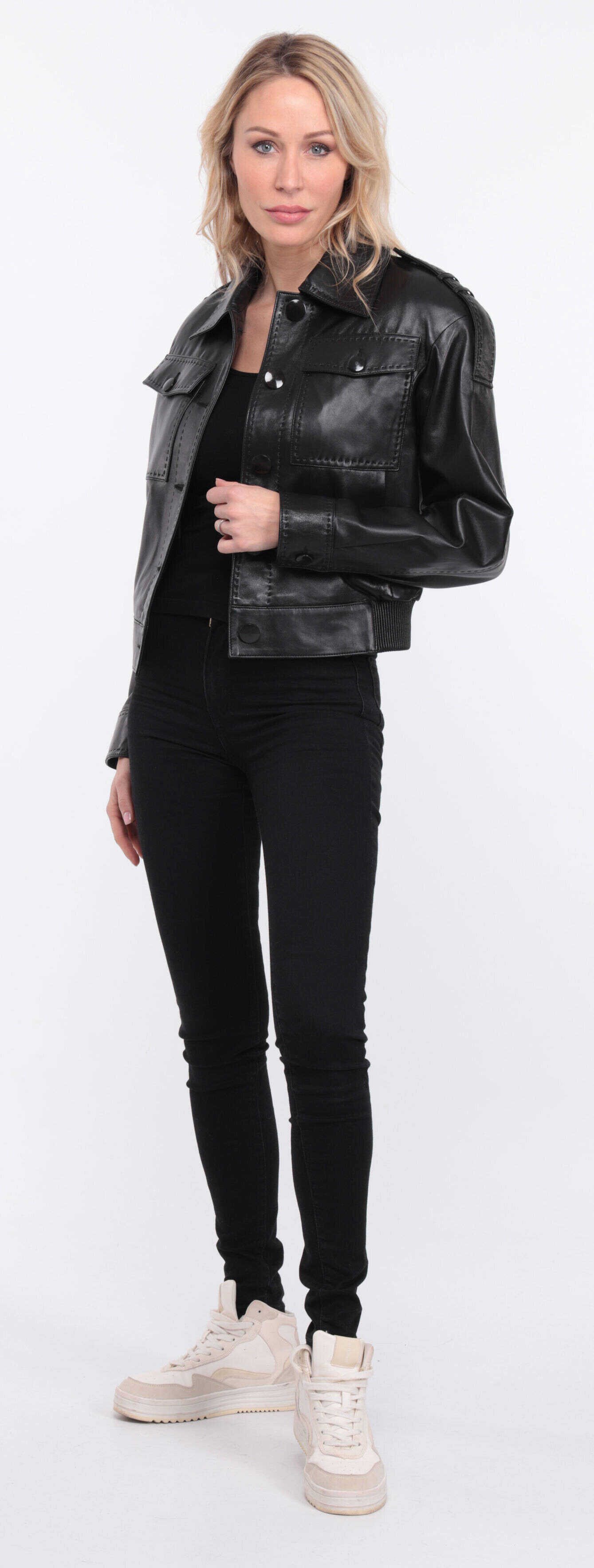 blouson cuir eden noir (3)