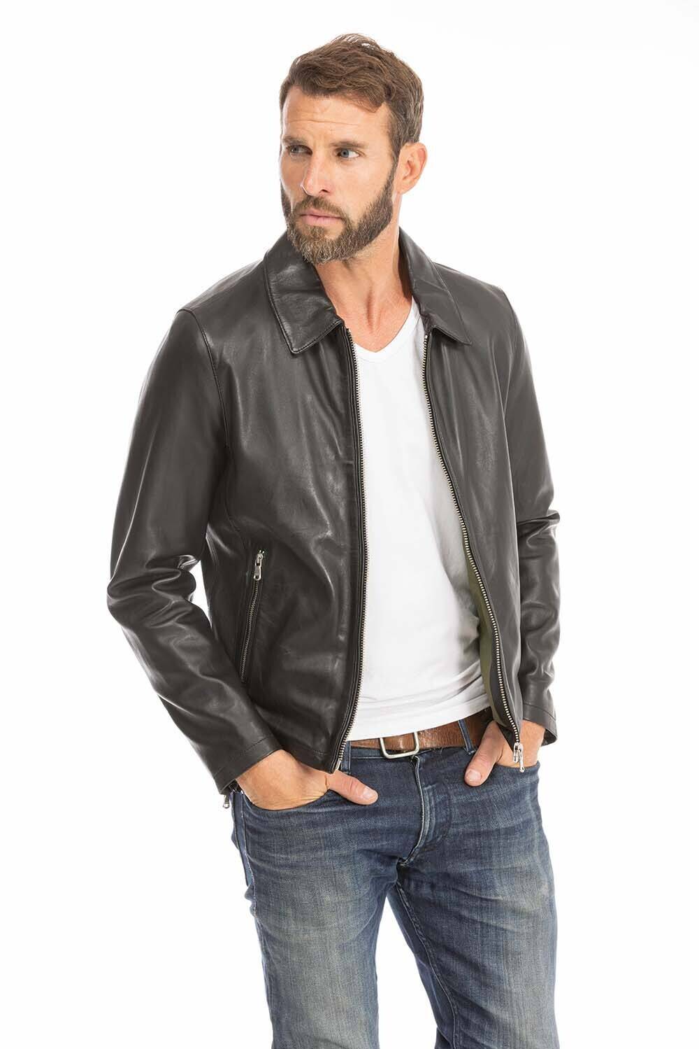 blouson cuir homme 102496 noir (4)