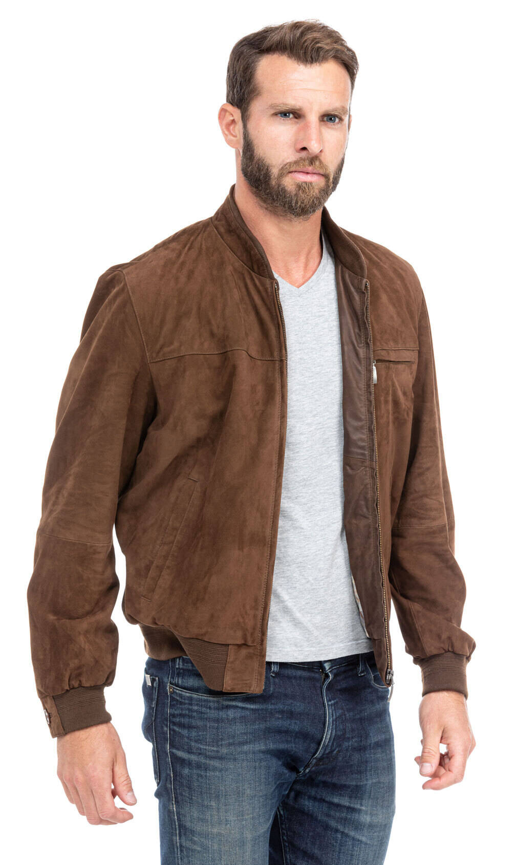 blouson cuir homme chevre jupp style bombers  (6)