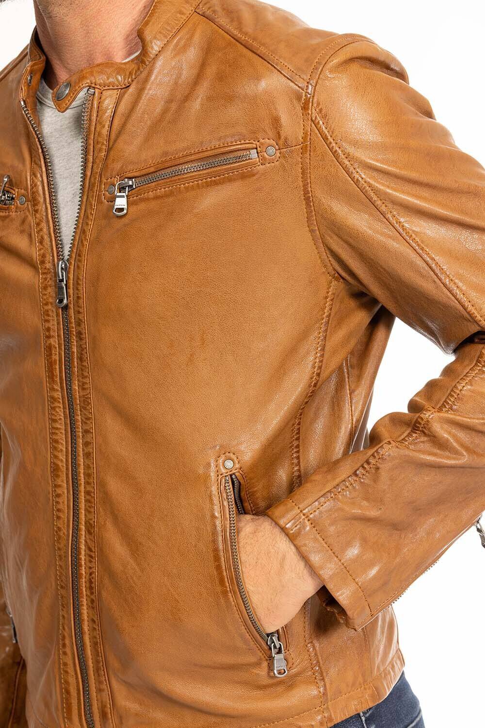 blouson cuir homme gafi cognac (10)