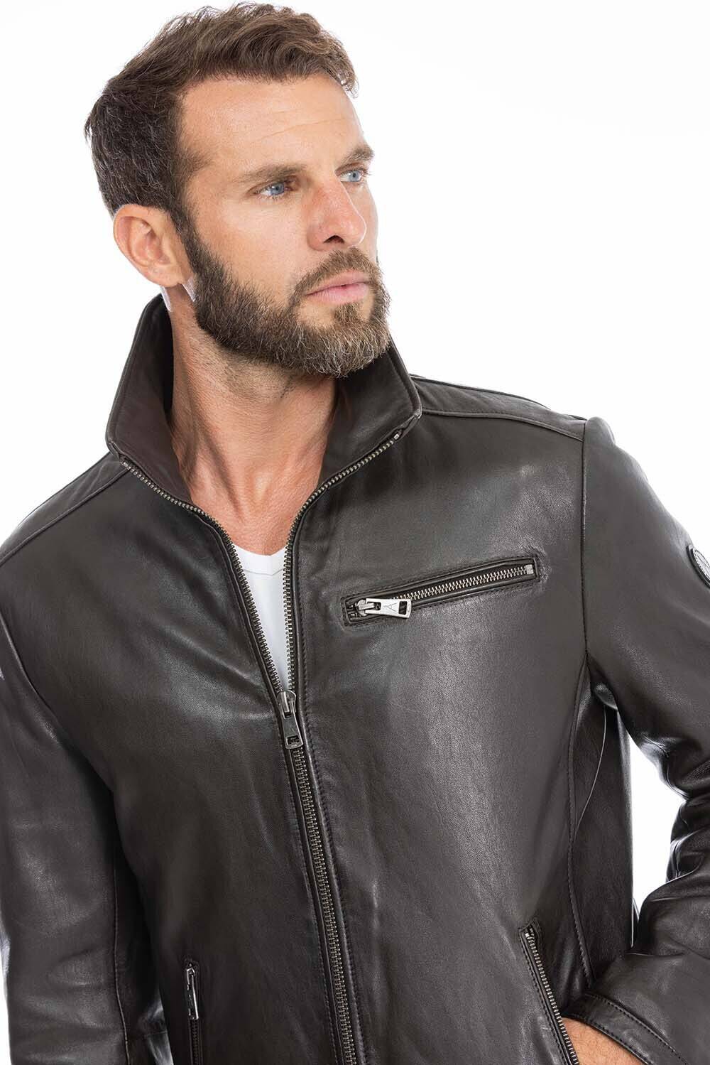 blouson cuir homme justin marron (17)