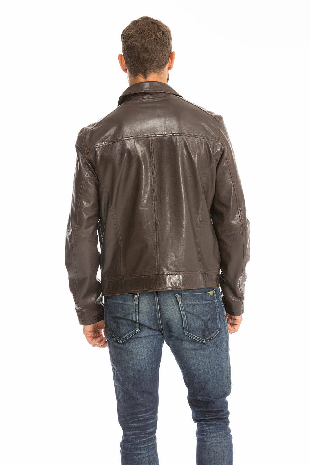 blouson cuir homme marron 100144 major (7)