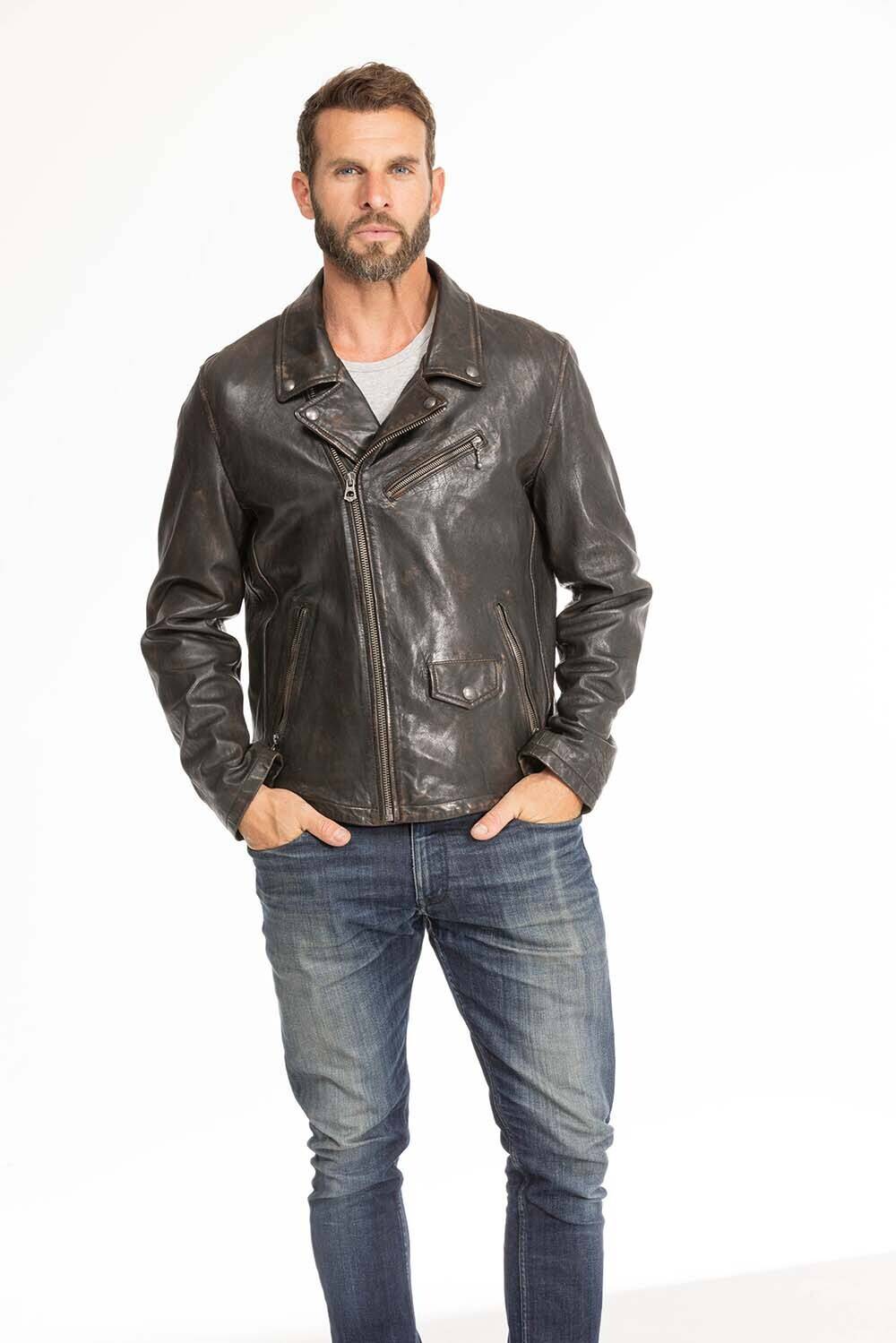 blouson cuir homme perfecto 102427 noir vieilli (17)