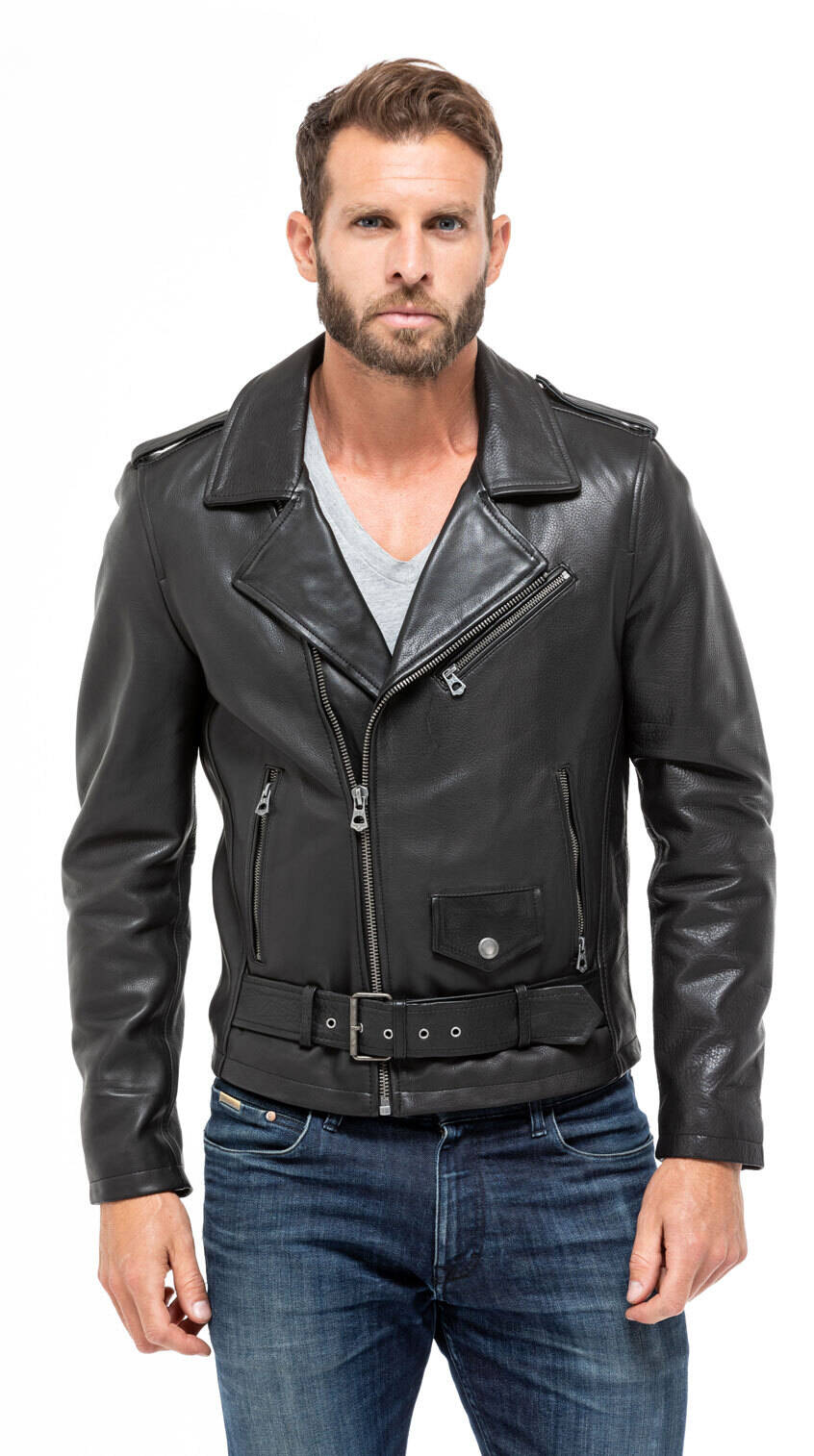 blouson cuir homme perfecto cuir 100866 daytona mannequin (1)