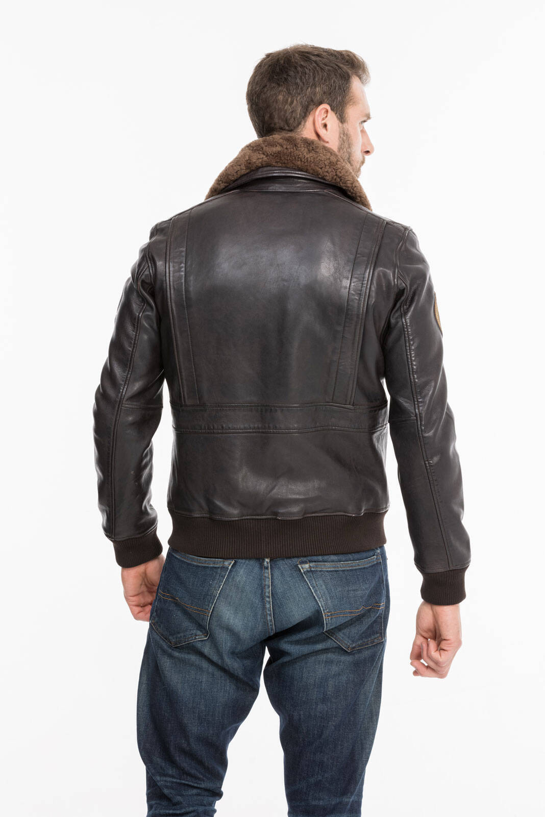 blouson cuir homme redskins pilot omega rf 135 (10)