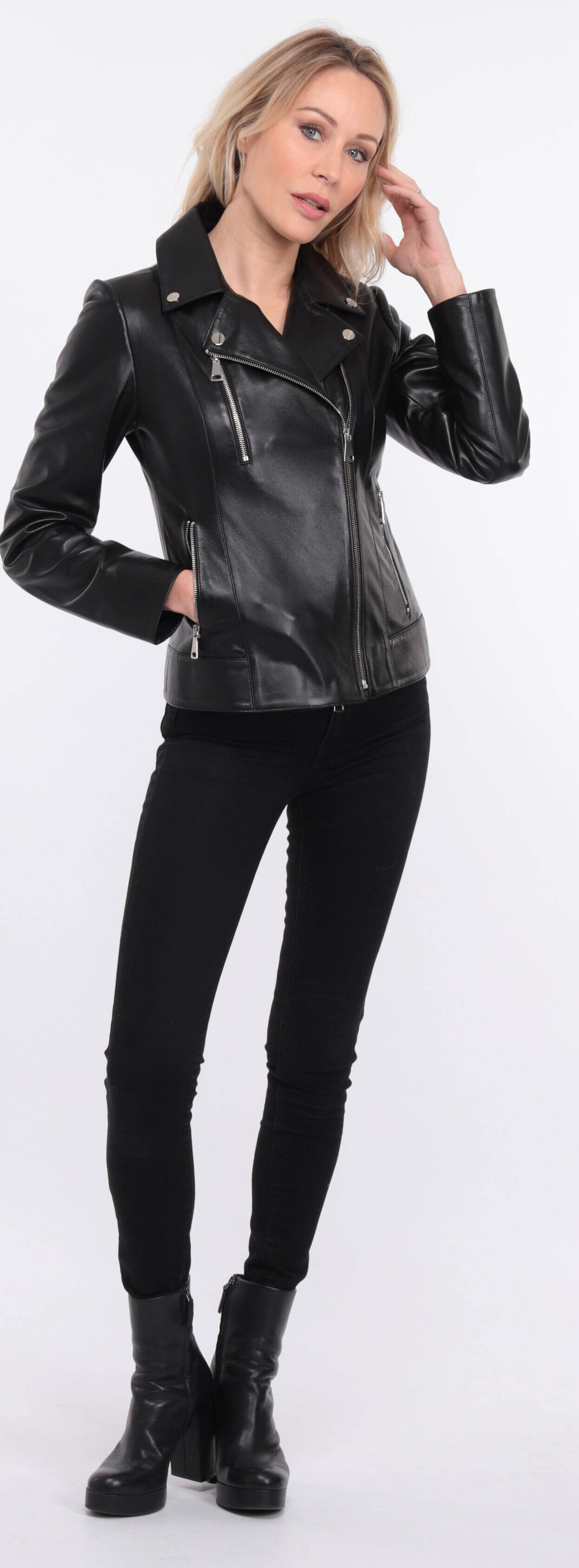 blouson cuir noir elsa (12)