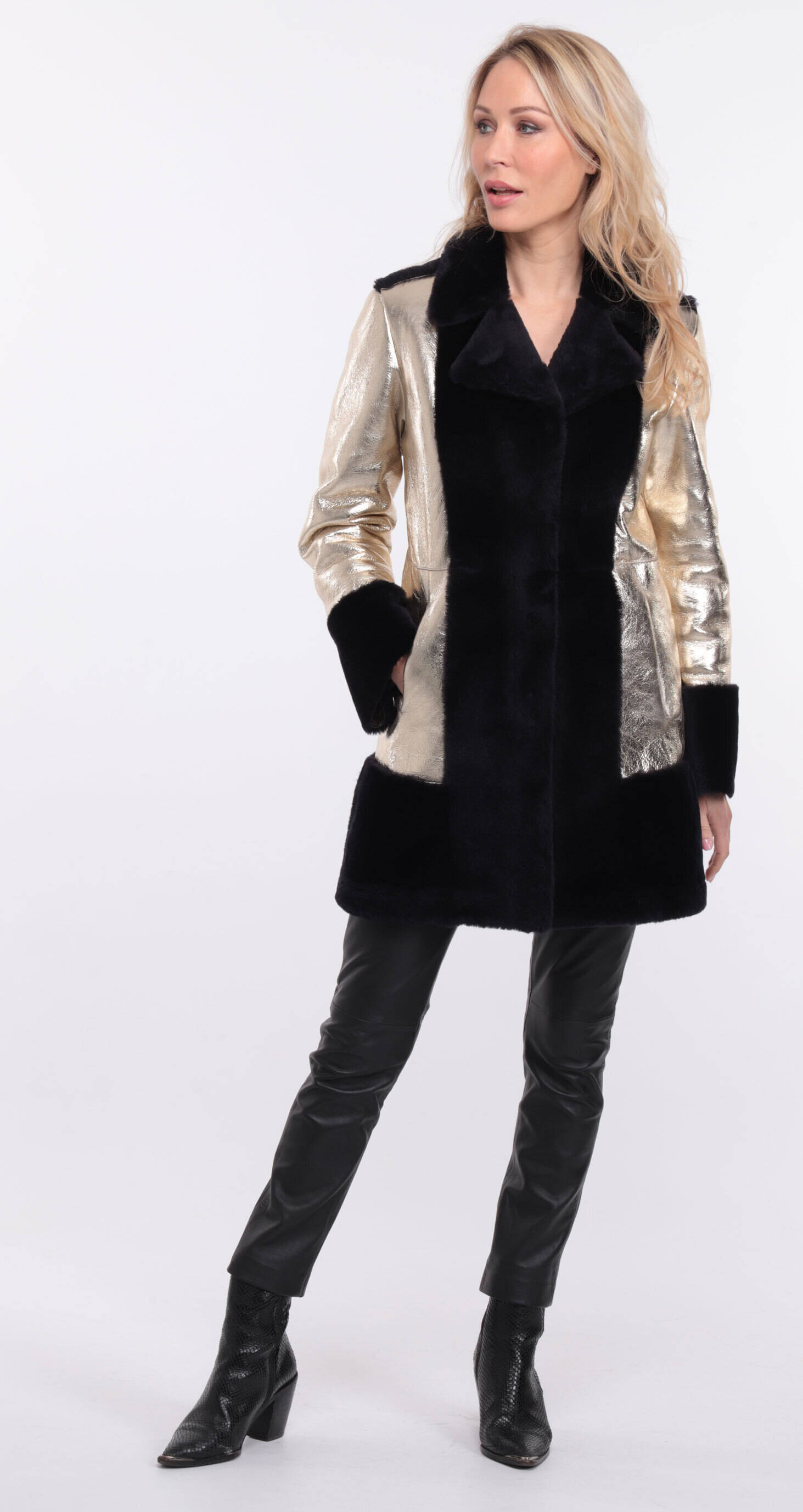 manteau bella marine gold (1)