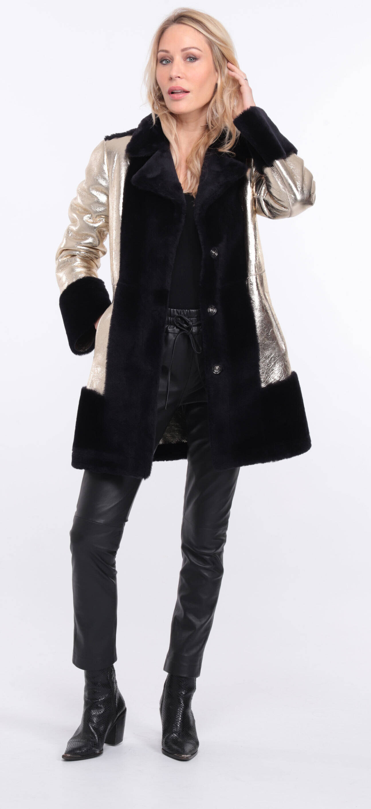 manteau bella marine gold (3)