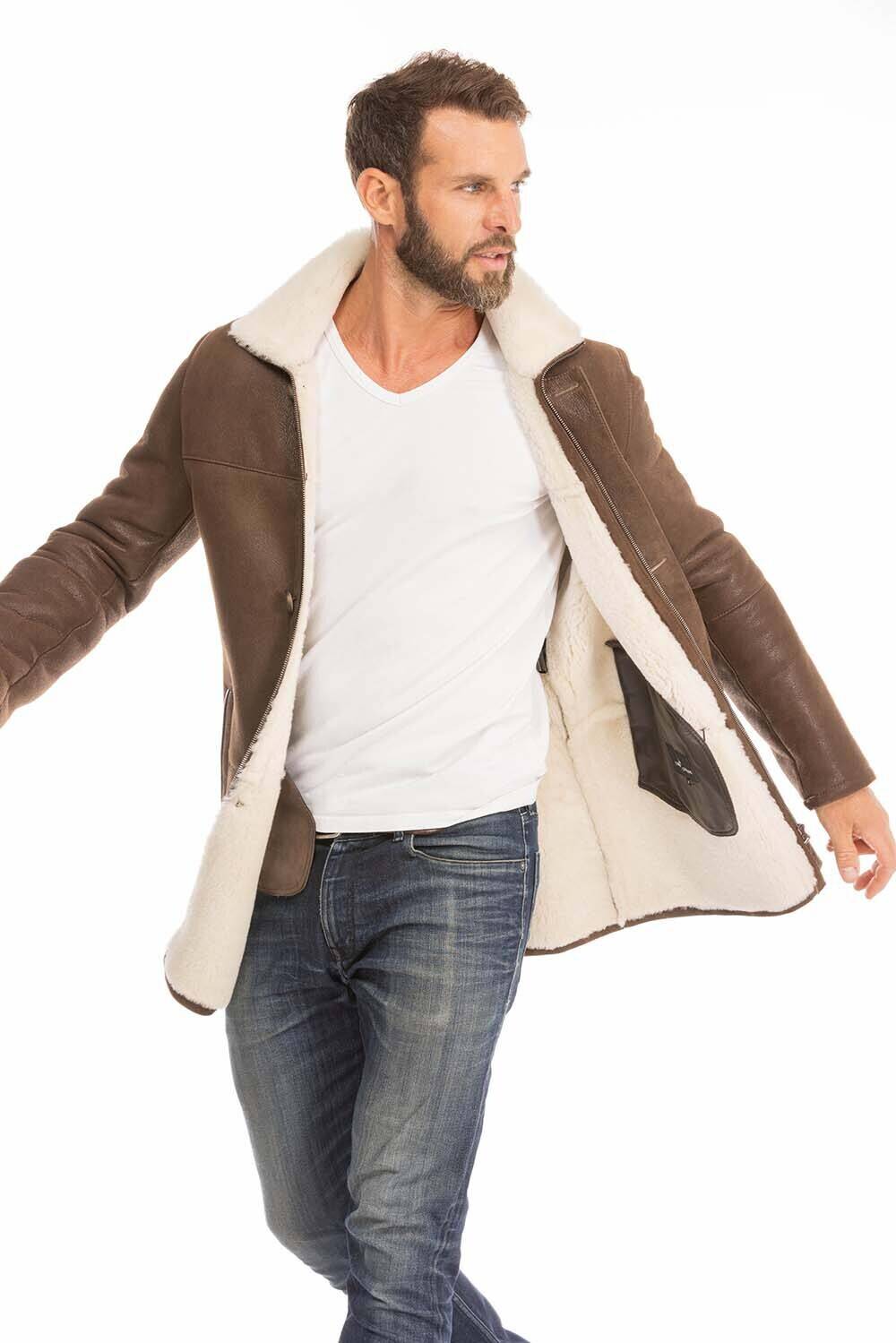 manteau mouton homme marron greg (2)