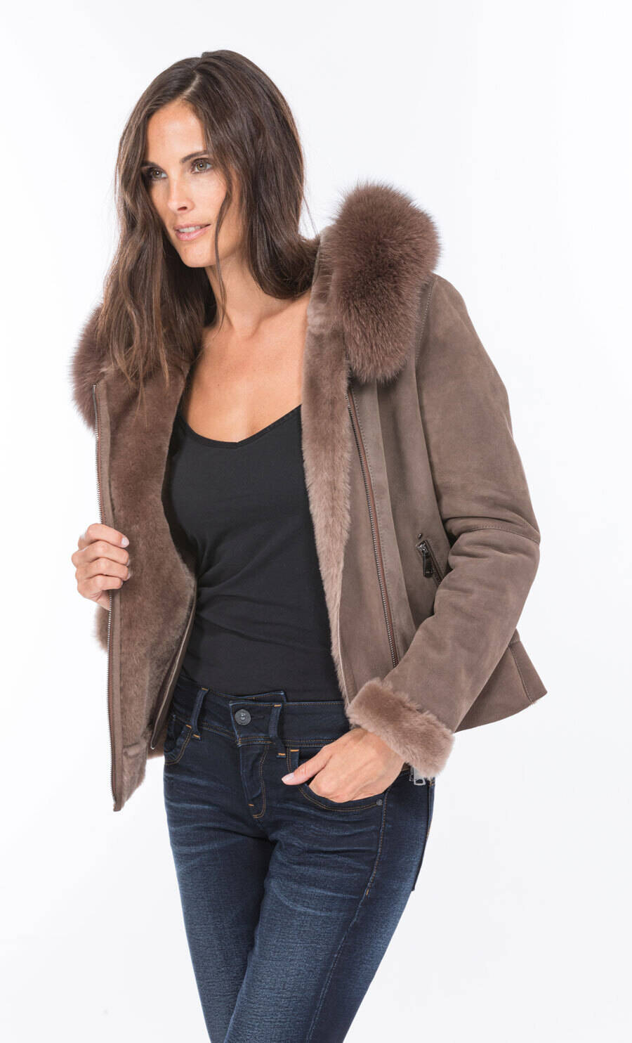 manteau mouton retourne femme taupe roma (6)