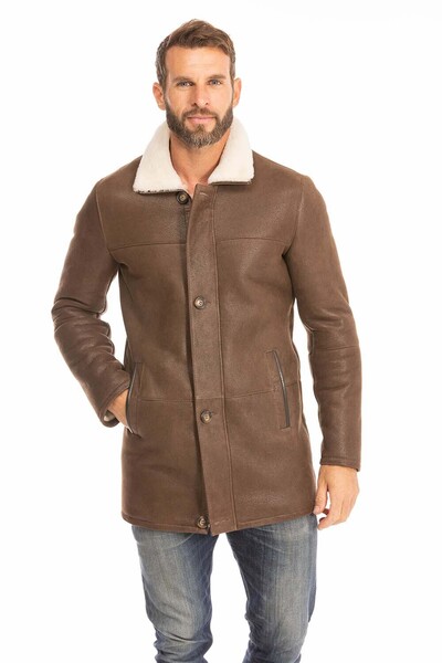 manteau mouton homme marron greg (8)