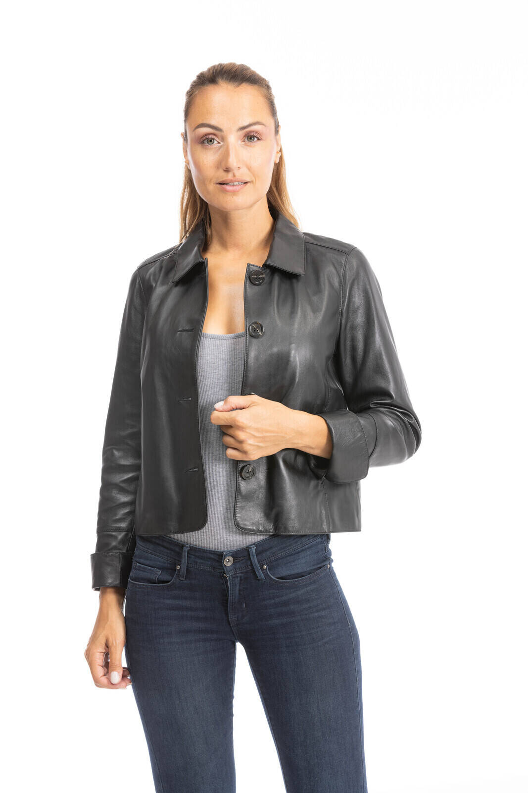 veste cuir 64480 noir  (1)