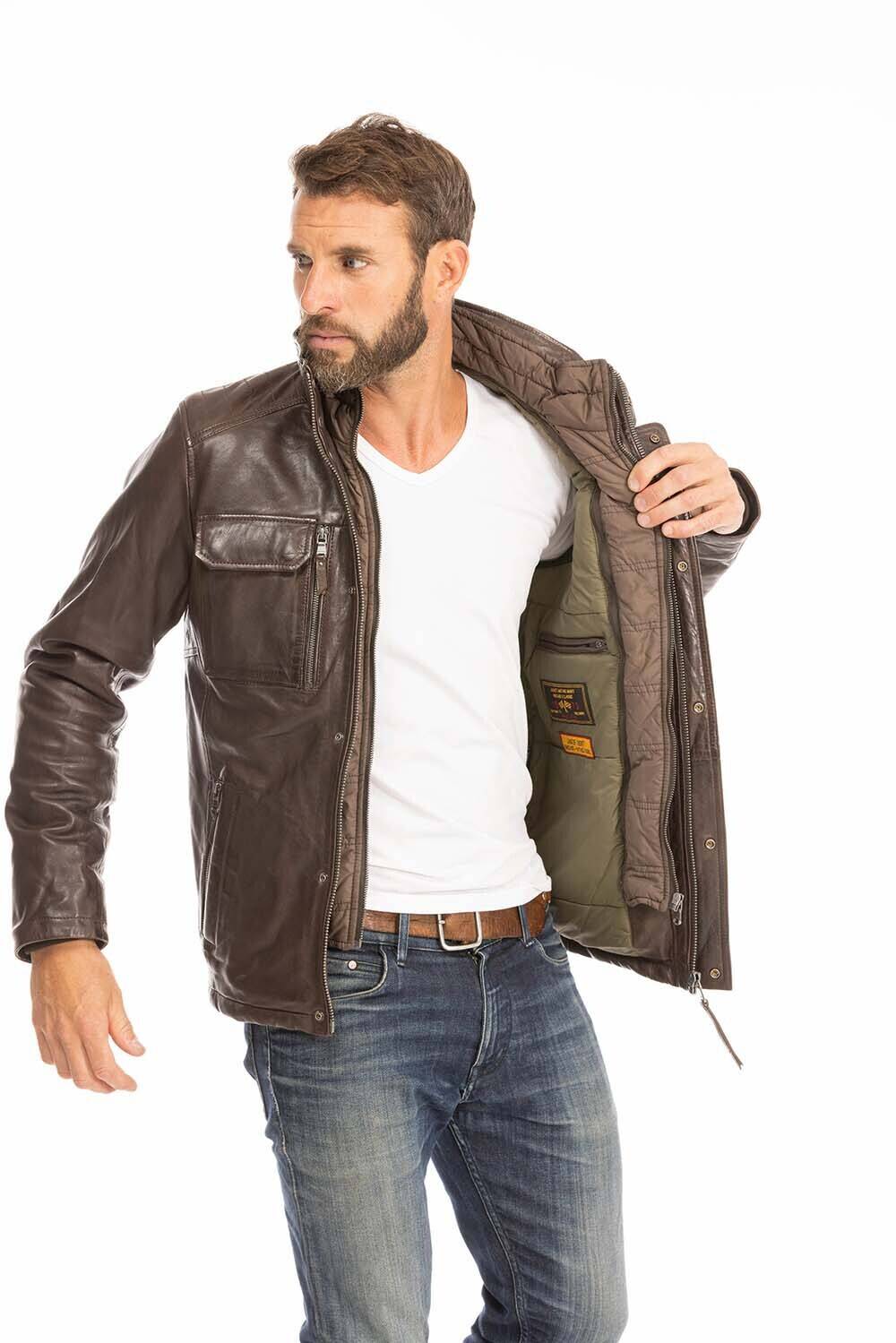 veste cuir homme marron 102911 (16)