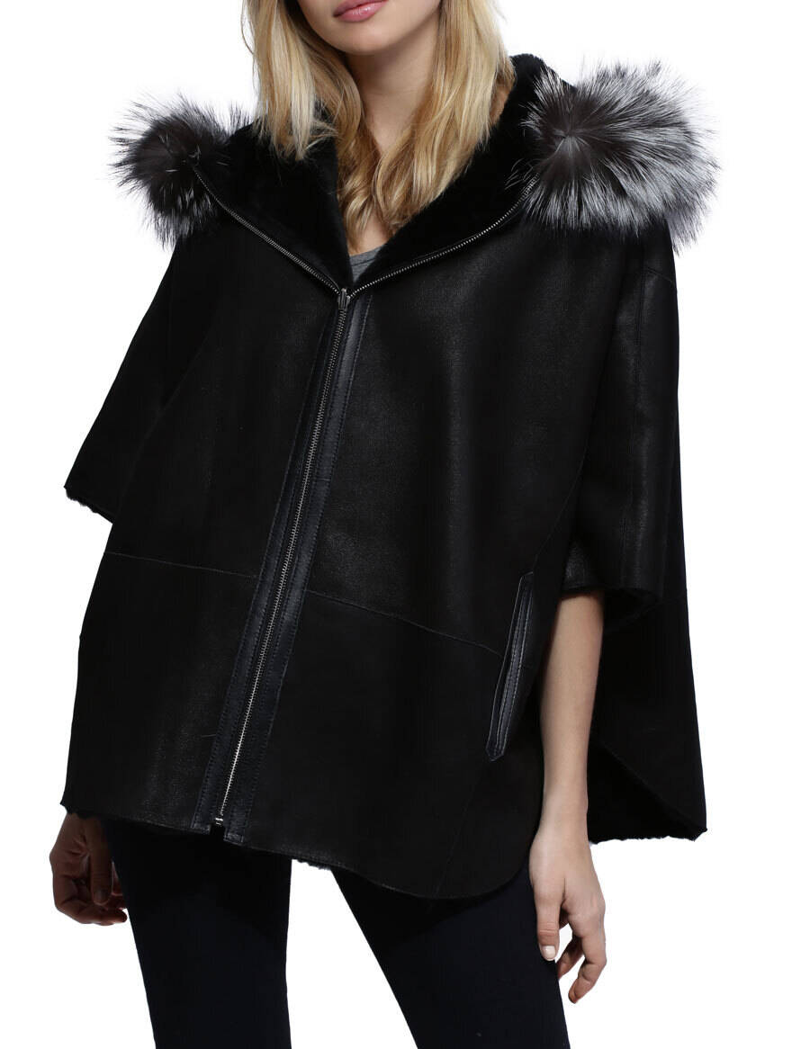 Veste mouton femme noir pise (9)